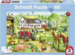 Puzzle 100 Wesołe gospodarstwo G3
