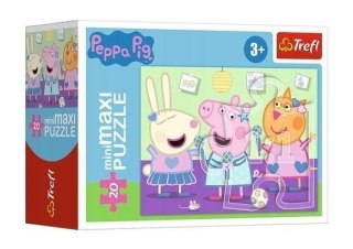 Puzzle 20 miniMaxi Beztrsoki dzień Peppy 3 TREFL
