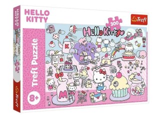 Puzzle 300 Poznaj świat Hello Kitty TREFL