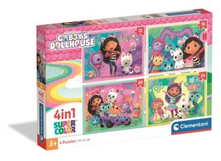 Puzzle 4w1 Gabbys Dollhouse