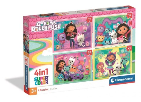 Puzzle 4w1 Gabbys Dollhouse