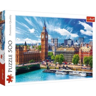 Puzzle 500 Słoneczny Londyn TREFL