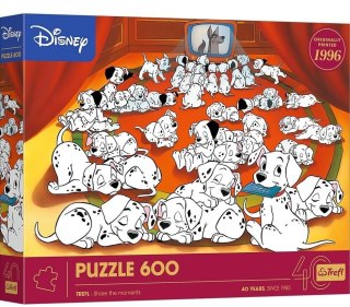Puzzle 600 101 Dalmatyńczyków Disney TREFL