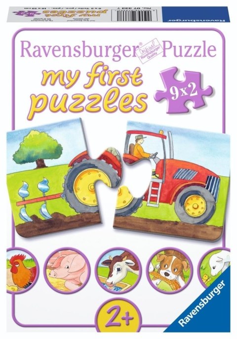Puzzle 9x2 On the Farm