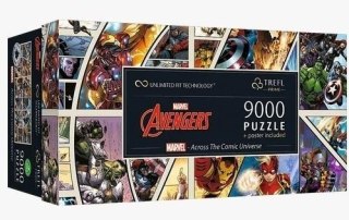 Puzzle 9000 Marvel Across The Comic Universe TREFL