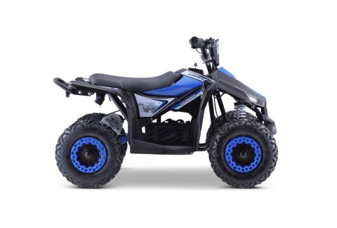 Quad E-STAR na akumulator Niebieski 35km/h + Silnik 1000W + Koła pompowane + Regulacja siedzenia