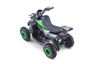 Quad E-STAR na akumulator Zielony 35km/h + Silnik 1000W + Koła pompowane + Regulacja siedzenia