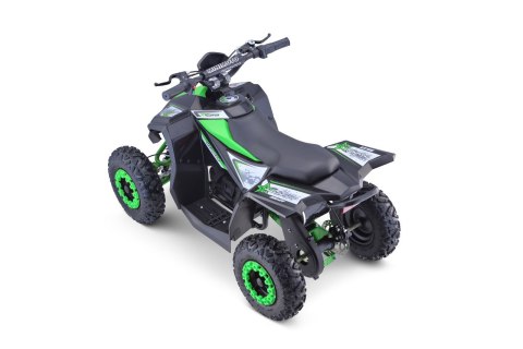 Quad E-STAR na akumulator Zielony 35km/h + Silnik 1000W + Koła pompowane + Regulacja siedzenia