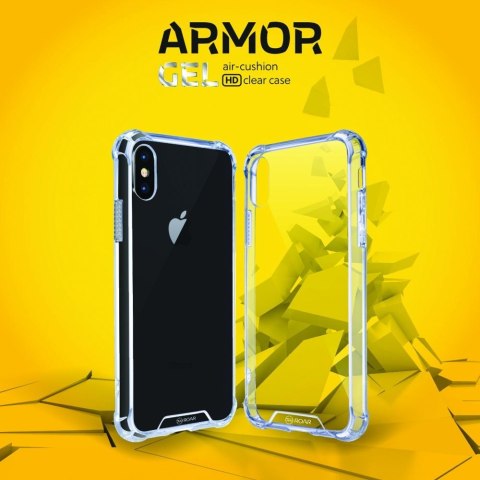 ROAR futerał ARMOR do SAMSUNG S25 Edge transparentny