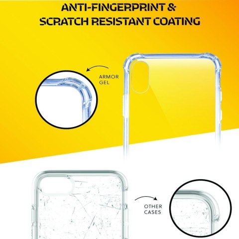 ROAR futerał ARMOR do SAMSUNG S25 Edge transparentny