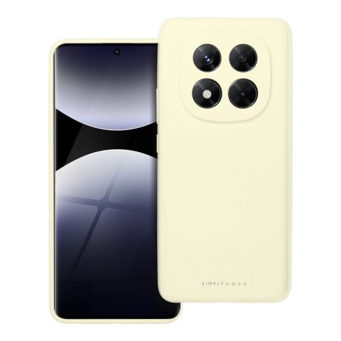 ROAR futerał CLOUD SKIN do XIAOMI Redmi Note 14 Pro 5G Jasnożółty