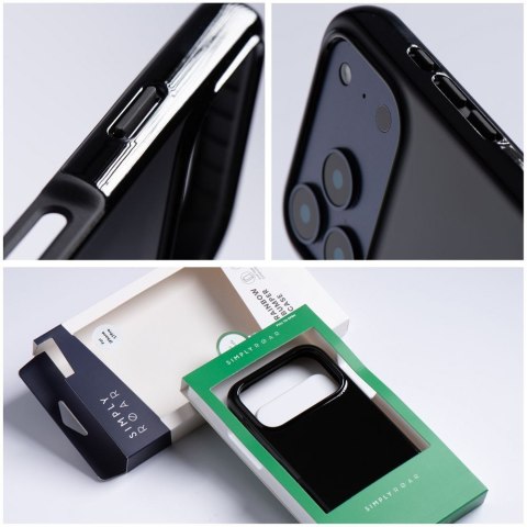 ROAR futerał RAINBOW BUMPER kompatybilny z MagSafe do IPHONE 17 Air czarny