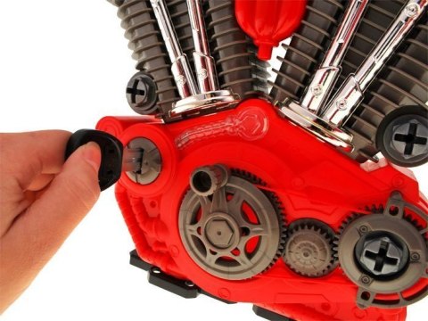 Rozkręć Silnik zabawka dla mechanika + narzędzia ZA1170