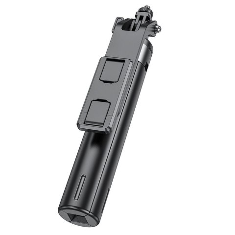 Selfie stick Hoco tripod z pilotem bezprzewodowym K21 czarny