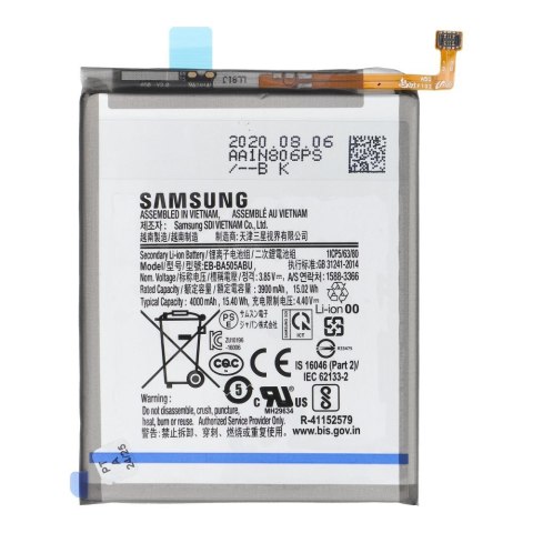 ServicePack Bateria EB-BA505ABE do SAMSUNG A50 A20 A30 GH82-19269A