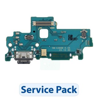 ServicePack Płytka ładowania usb SAMSUNG A36 5G A366B GH96-19348A