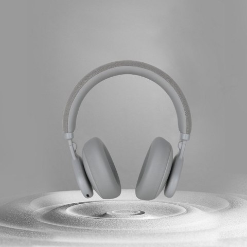 Słuchawki bezprzewodowe nauszne Forcell F-Audio Touch Beat ANC szare