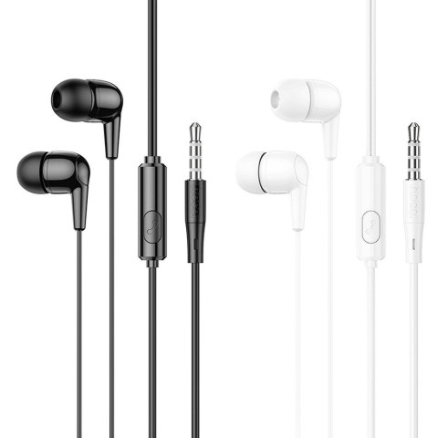 Słuchawki przewodowe douszne Jack 3,5 mm Hoco M97 czarne