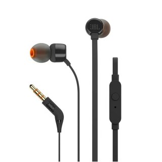 Słuchawki przewodowe douszne Jack 3,5 mm JBL T110 czarne