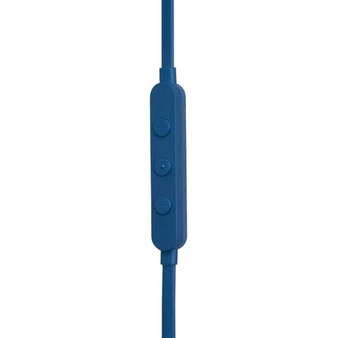 Słuchawki przewodowe douszne USB C JBL Tune 310C niebieskie