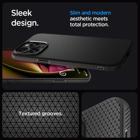 SPIGEN futerał LIQUID AIR do IPHONE 15 Pro matte black
