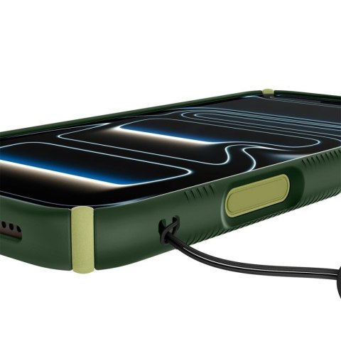 SPIGEN futerał NANO POP HYBRID kompatybliny z MagSafe do IPHONE 18 Pro / 17 Pro avo green
