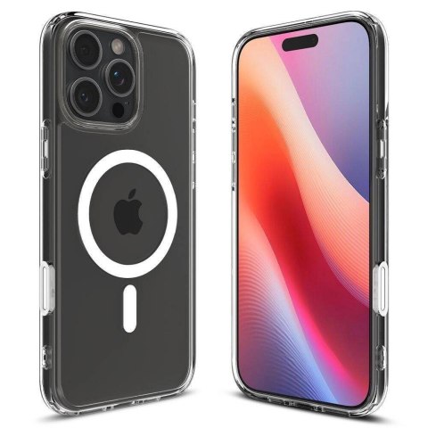 SPIGEN futerał ULTRA HYBRID "T" MAG kompatybilny z MagSafe do IPHONE 16 Pro Max white