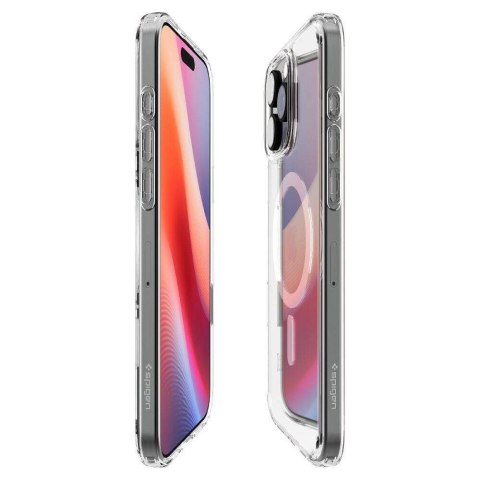 SPIGEN futerał ULTRA HYBRID "T" MAG kompatybilny z MagSafe do IPHONE 16 Pro Max white