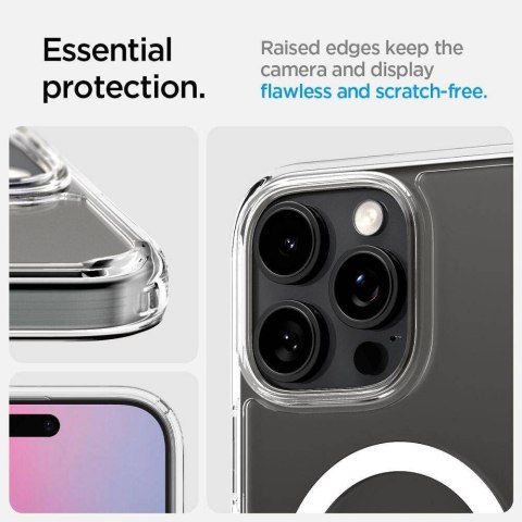 SPIGEN futerał ULTRA HYBRID "T" MAG kompatybilny z MagSafe do IPHONE 16 Pro Max white
