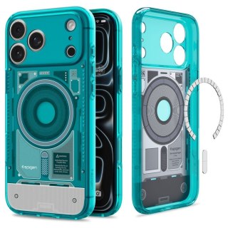 SPIGEN futerał ULTRA HYBRID kompatybliny z MagSafe do IPHONE 18 Pro / 17 Pro c-one bondi blue