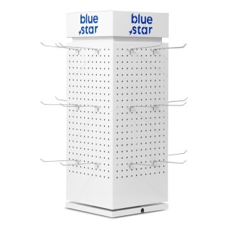 Stand Blue Star 4 stronny biały