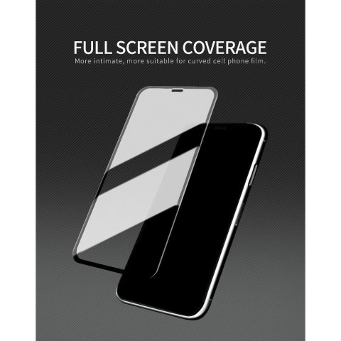Szkło hartowane 3D do Samsung S22 ULTRA X-One Full Cover (case friendly) działający czytnik