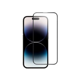 Szkło hartowane 5D do iPhone 14 PRO (full glue) Blue Star czarne