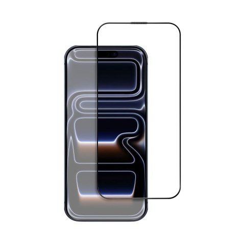 Szkło hartowane 5D do iPhone 15 PLUS / 16 PLUS Blue Star AR czarne