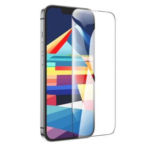 Szkło hartowane 5D do iPhone 15 PLUS / 16 PLUS Hoco HD Guardian shield (SET 10in1) G14 czarne