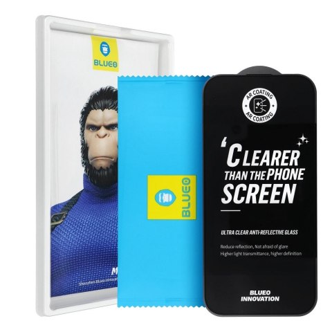 Szkło Hartowane 5D do iPhone 17 Mr. Monkey Glass (Strong Premium Ultra Clear AR)czarne
