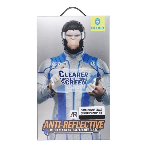 Szkło Hartowane 5D do iPhone 17 Mr. Monkey Glass (Strong Premium Ultra Clear AR)czarne