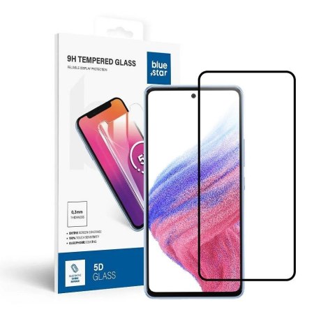 Szkło hartowane 5D do Samsung A53 5G (full glue / case friendly) Blue Star czarne