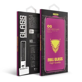 Szkło Hartowane 6D do iPhone 15 PRO MAX OG Premium Glass czarne