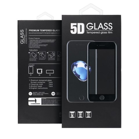 Szkło hartowane 5D Full Glue do Xiaomi Redmi NOTE 12 PRO / 12 PRO PLUS / 12 Explorer Tempered Glass czarne