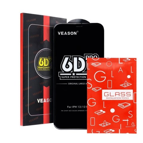 Szkło Hartowane 6D do Motorola G22 / E22s / E32 / E32s Veason Pro Glass czarne