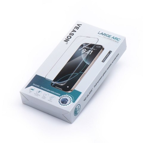 Szkło Hartowane 6D do Samsung A37 5G Veason Pro Glass (SET 10in1) czarne
