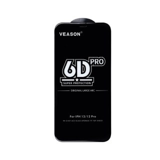 Szkło Hartowane 6D do Samsung A50 Veason Pro Glass czarne