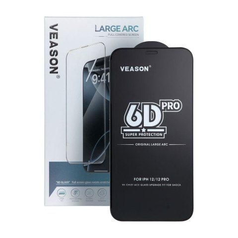 Szkło Hartowane 6D do Samsung S26 PLUS Veason Pro Glass (SET 10in1) (działający czytnik) czarne