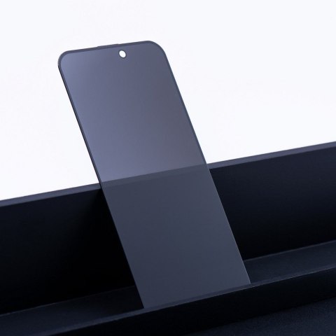 Szkło Hartowane 6D do iPhone XR / 11 OG Premium Privacy Glass czarne