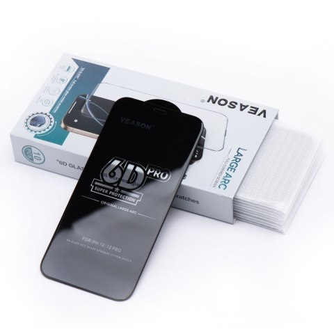 Szkło Hartowane 6D do Xiaomi Redmi 14C / 17C Veason Pro Glass (SET 10in1) czarne
