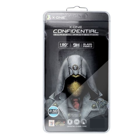 Szkło hartowane do iPhone 11 PRO MAX X-One Full Cover Extra Strong Privacy (full glue) czarne