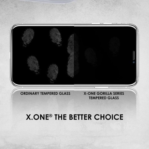 Szkło hartowane do iPhone 12 MINI X-One Full Cover Extra Strong Matowe (full glue) czarne