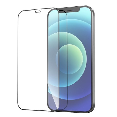 Szkło hartowane do iPhone 12 PRO MAX HD Anti-static (SET 25in1) Hoco G10