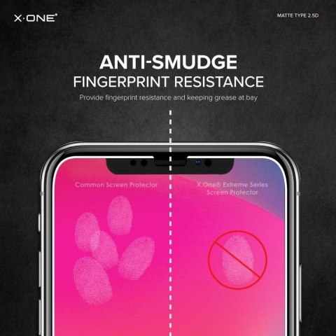 Szkło hartowane do iPhone 13 MINI X-One Full Cover Extra Strong Crystal Clear (full glue) czarne